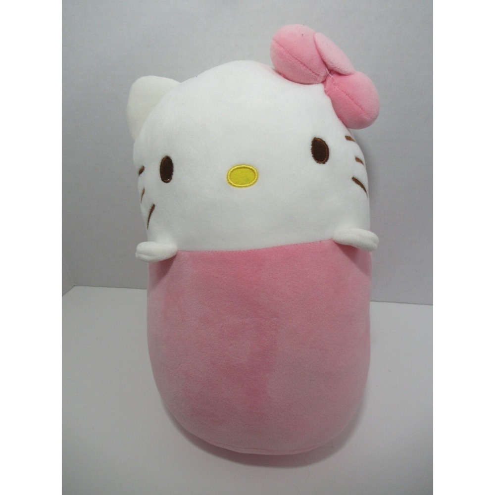 Sanrio Plush Hello Kitty Korea Exclusive pink squishy soft plush pillow toy doll